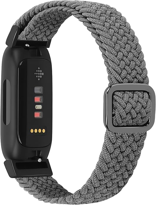 Tiptops Braided Nylon Bands Compatible with Fitbit Inspire 3/Inspire 2/Inspire/Inspire HR/Ace 2/Ace