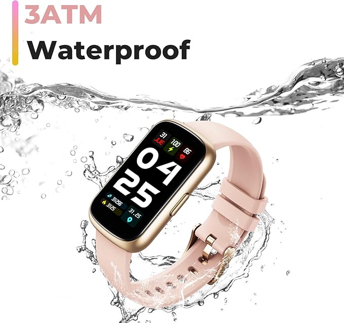 Fitness Tracker Smart Watch, 1.47" Full Touch Health Tracker with 24/7 Heart Rate & Blood Oxygen