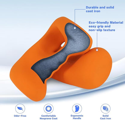 Ergonomic Dumbbells Weights Set-Hand Weights for Women at Home, Ear Dumbbells Weights for Pilates