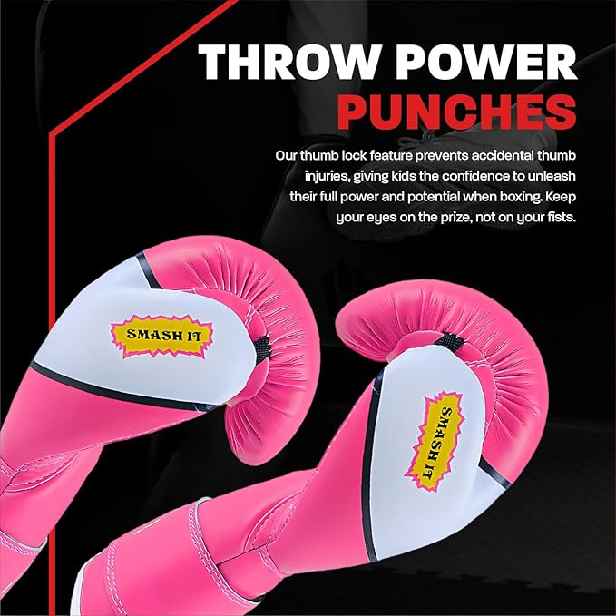 Kids Boxing Gloves for Kids Children Youth Punching Bag Kickboxing Muay Thai Mitts MMA Training