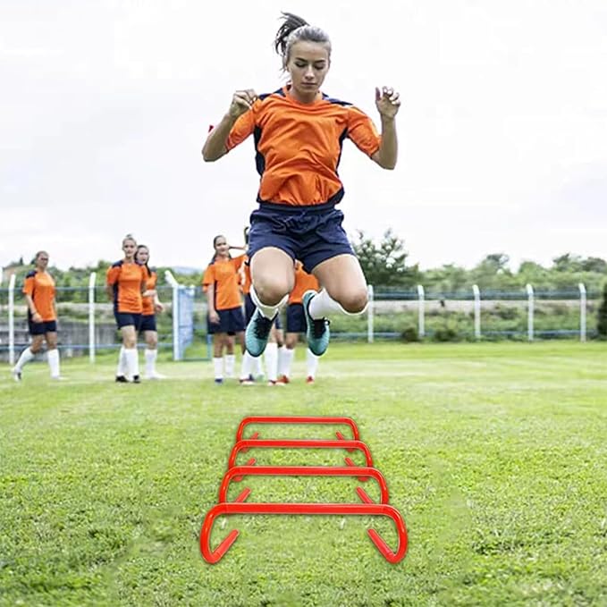 Professional Agility Ladder Speed Training Equipment Set-20ft Agility Ladder,12 Soccer Cones, 4