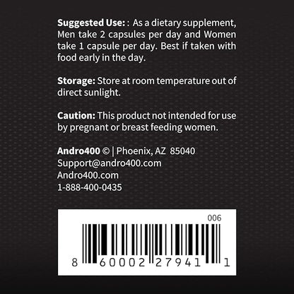 Original ??Testosterone Support Supplement for Men & Women ??Eurycoma Longifolia 100:1 Extract