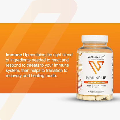 Immune Up High-Absorption Vitamin C, D3, A + Zinc | Immune Support | Improve Cellular Health |