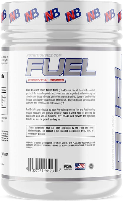 BCAA Powder, 5 Grams of BCAAs Amino Acids, Post Workout Recovery Drink for Muscle Building