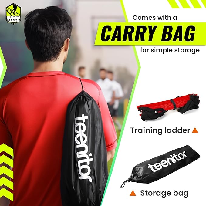 Teenitor Agility Ladder Speed Ladder Training Ladder for Soccer, Speed, Football Fitness Feet