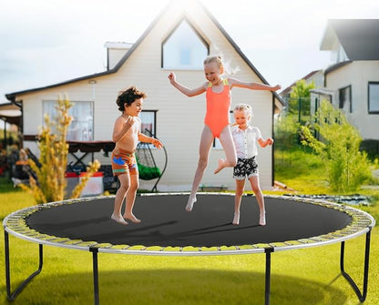 VEVOR Replacement Trampoline Mat, Universal Jumping Round Trampoline, Reinforce UV-Resistant Mat