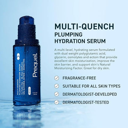 Skin Multi-Quench Plumping Hydration Serum for Face. Intensive Hydrating Facial Serum for Women