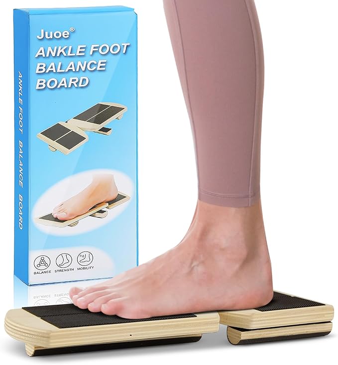 Juoe Ankle Foot Strengthener Trainer for Sprained Ankle,Balance Board,Stability Exercises,Physical