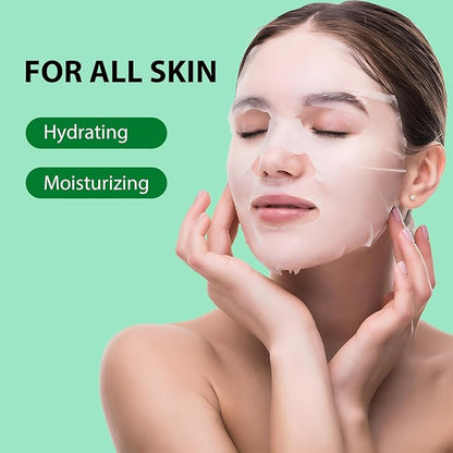 Anti-Wrinkle Face Masks, Moisturizing Spa Face Masks Skincare Hydrating Face Sheet Masks