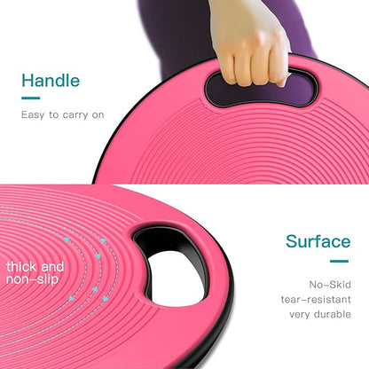 EVERYMILE Wobble Balance Board, Exercise Balance Stability Trainer Portable Balance Board with