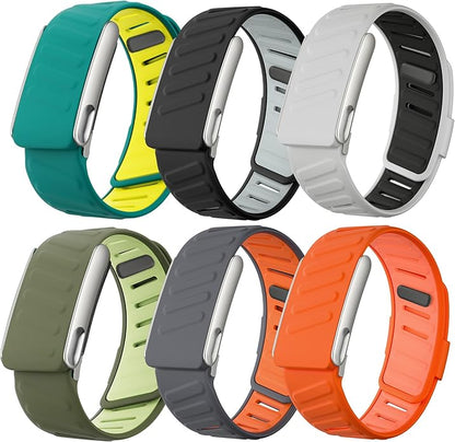 Silicone Comfortable and Soft Replacement Wrist Band Compatible for WHOOP 5.0 One Peak/MG Heart