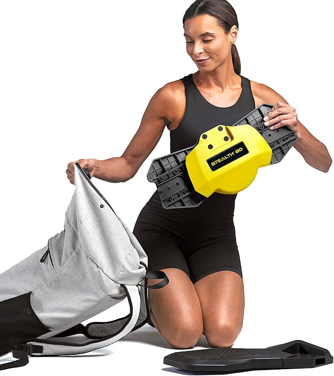 Stealth Core Deluxe Trainer - Turn Fitness Into a Fun Game - Get Strong Sexy Abs and Lean Core