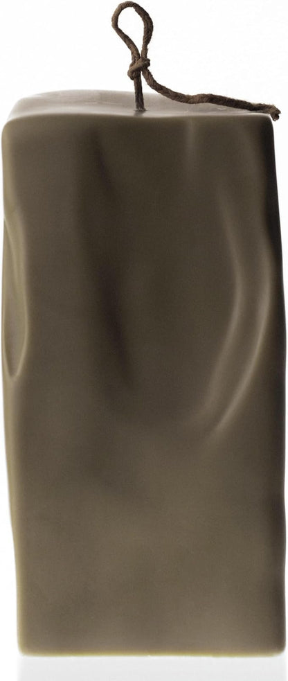 LAWA Raw Block Candle - Beautiful Handmade Pillar Scented Soy Wax Elegant Aesthetic Candle