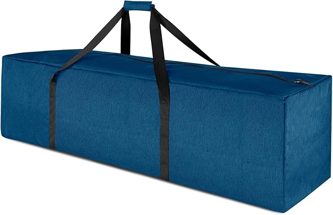 TOPDesign 46 Inch Extra Large Zippered Duffel Bag for Travel Camping Sports Equipment Storage