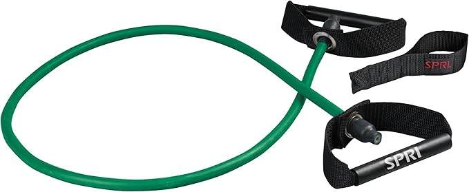 SPRI Xertube Resistance Bands with Handles – All Exercise Cords Sold Separately with Home Gym