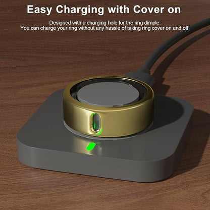 5 Pack Cover Compatible with Oura Ring Gen 4/Oura Ring Gen 3 Horizon/Heritage, Surport Charging