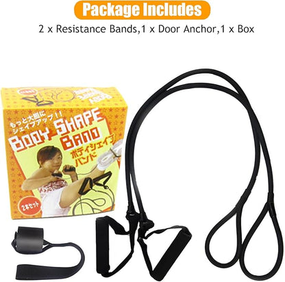 Resistance Band Set,Pull Up Exercise Bands Door Anchors Compatible with Billy's Bootcamp Tae