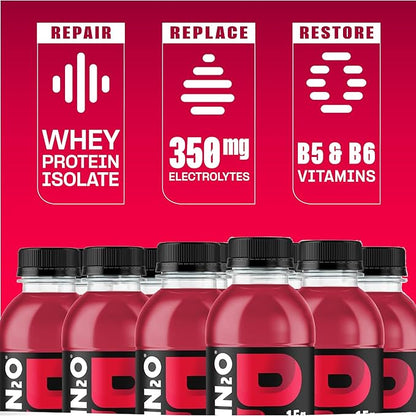 Protein2o Hydration Drink - 2-in-1 Liquid Clear Whey Protein Isolate and Electrolyte Drink - 15g