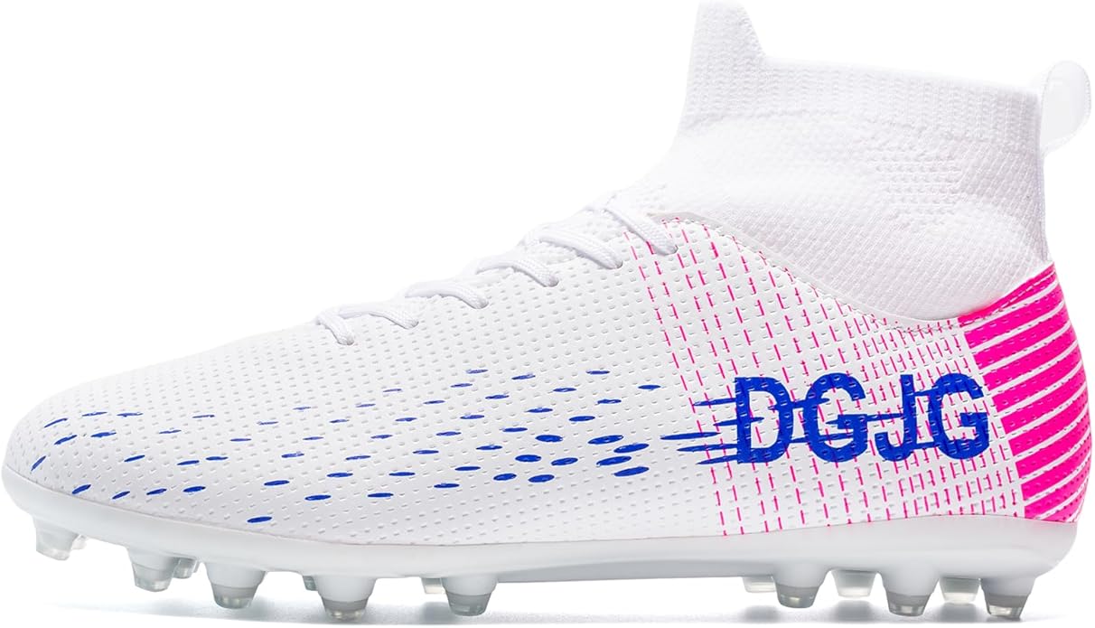 Youth Soccer Cleats Mens Training Football Cleats Lightweight Womens High-top Soccer Shoes AG