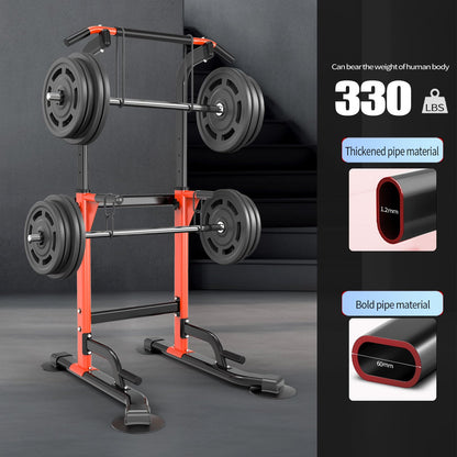Z ZHICHI Pull-Up Dip Station Pull-Ups Chin-Ups: 330LBS T055CDC