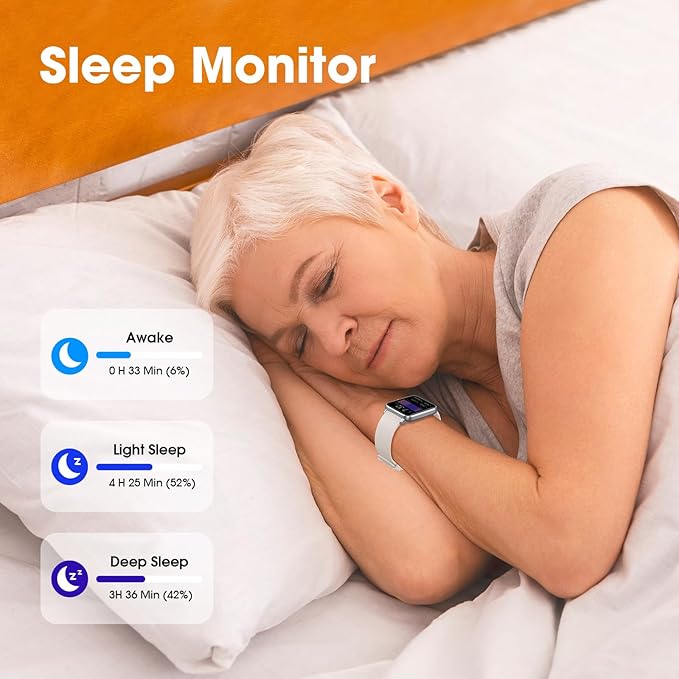 Pedometer Watch Senior Friendly No App/Phone Required, Waterproof Fitness Tracker Watch with Step