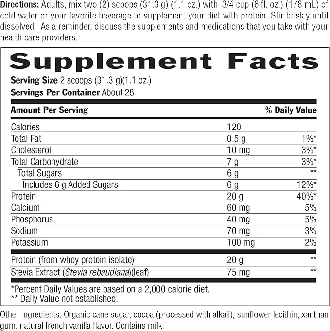 Biochem, Whey Protein Powder, 20g of Protein to Support Muscles and Intense Workouts, Chocolate
