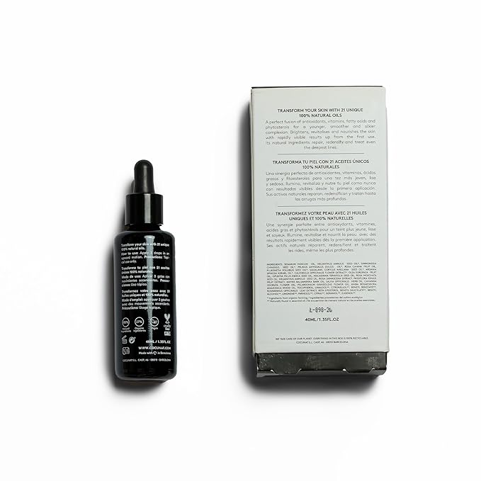 COCUNAT - The Cure - Anti-Ageing Facial Serum - Repairs and Redensifies - Targets Wrinkles