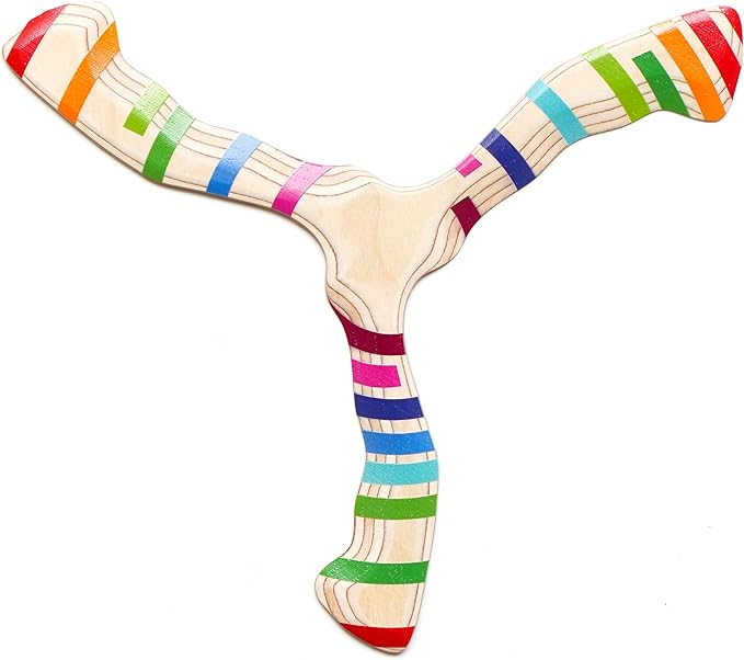 Returning Boomerang for Beginners – Easy to Throw, Boomerang That Comes Back, Handcrafted Returning