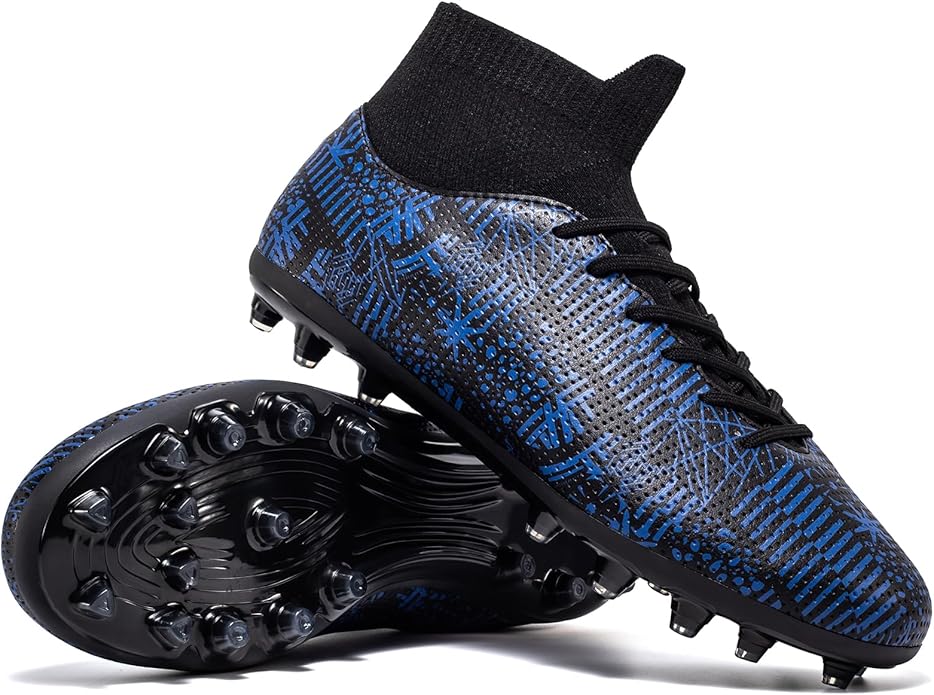 Adult Soccer Cleats Men Lightweight Football Boots Breathable Professional Sneaker Sport Athletic