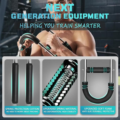 Twister Arm Trainer, 30-110lb Adjustable Chest Workout Equipment, Multi-Muscle Group Training