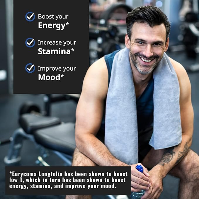 Testosterone Support for Men & Women ??Tongkat Ali, L-Arginine & L-Citrulline ??Energy, Vitality &