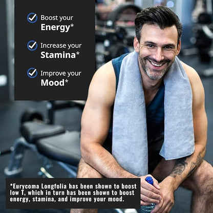 Testosterone Support for Men & Women ??Tongkat Ali, L-Arginine & L-Citrulline ??Energy, Vitality &