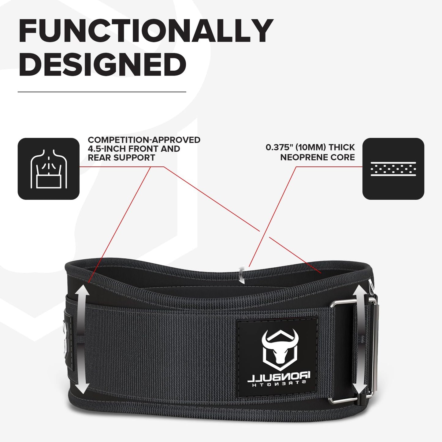 Weight Lifting Belt for Men and Women,Performance Auto-Locking Weightlifting Belt for Cross