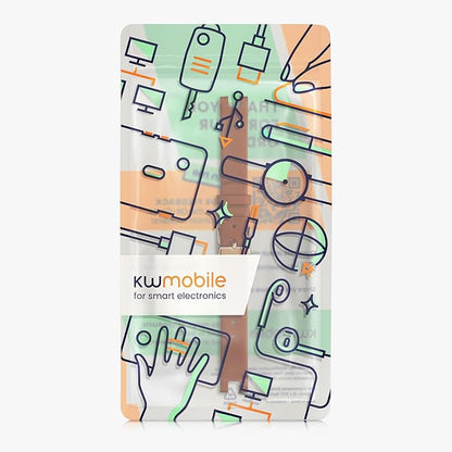kwmobile Real Leather Watch Strap Compatible with Garmin Lily Sport - Fitness Tracker Replacement