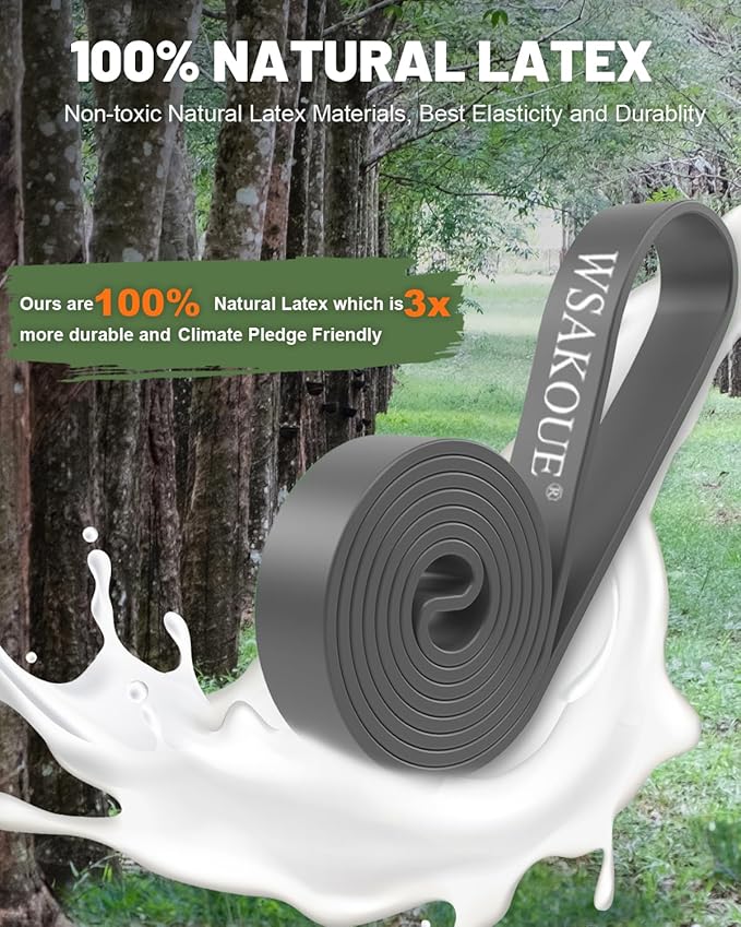 Pull Up Bands, Resistance Bands, Pull Up Assistance Bands Set for Men & Women, Exercise Workout