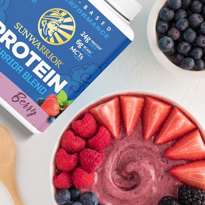 Vegan Protein Powder with BCAA | Organic Hemp Seed Protein Gluten Free Non-GMO Dairy Free Soy Sugar