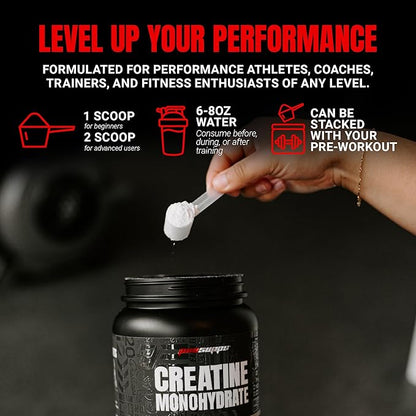 PROSUPPS Creatine Monohydrate Powder for Men & Women, Unflavored - 5000,mg of Micronized Creatine