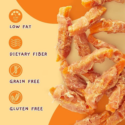 Jungle Calling Chicken & Sweet Potato Dog Treats ??Gluten-Free, Grain-Free, High-Protein Natural