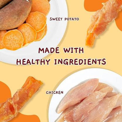 Jungle Calling Chicken & Sweet Potato Dog Treats ??Gluten-Free, Grain-Free, High-Protein Natural