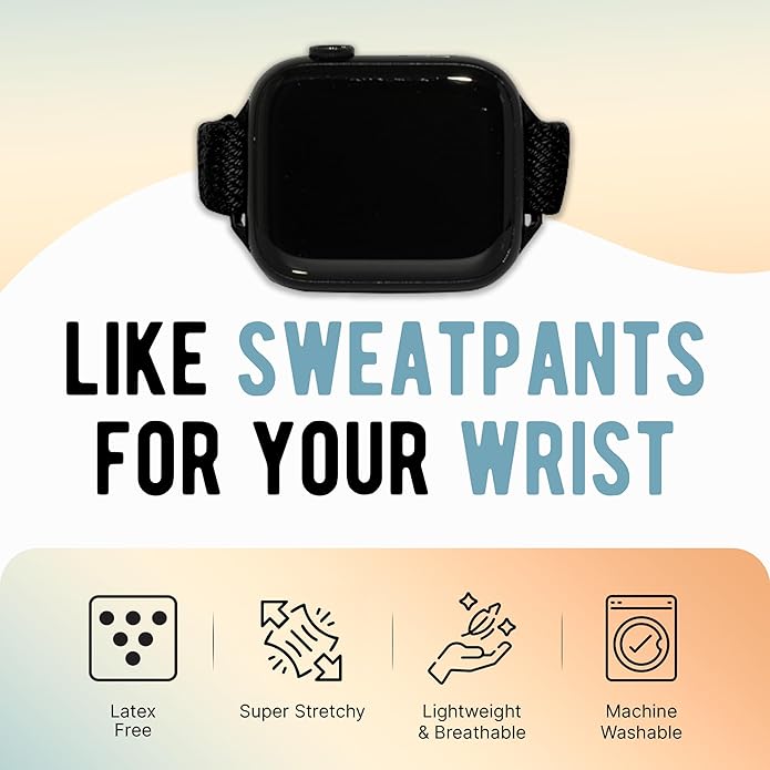 Braxley Bands - Organic Cotton Watch Bands For Women and Men, Compatible With All Apple Watch Sizes