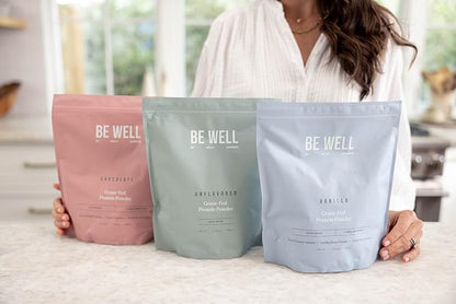 Be Well by Kelly Unflavored Grass-Fed Beef Protein Powder, 23G of Protein & Zero Carbs (1