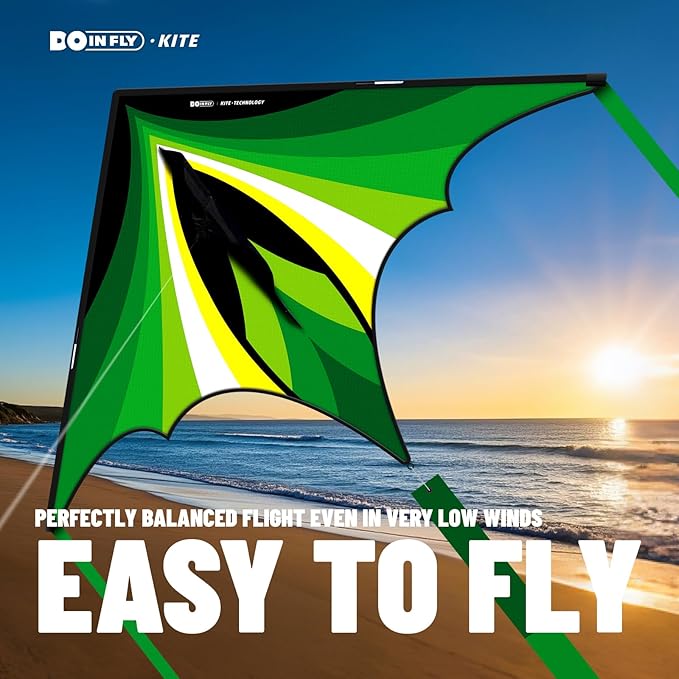 Triangular-Shaped Kite - Easy to Control, with an Eye-catching Design, it is Perfect for Outdoor