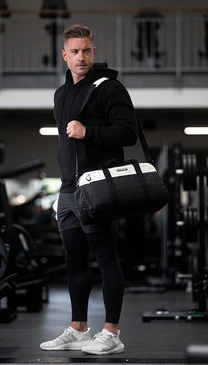 Fitgriff® Gym Bag V2 for Men and Women with Shoe & Wet Compartment - Duffle Bag for Travel, Sports