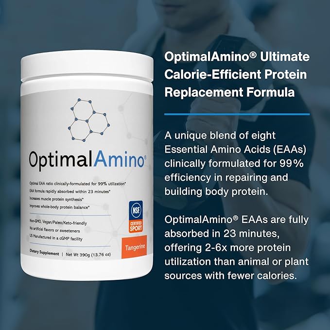 Amino Acid Powder | 99% Utilized Essential Amino Acid (EAA) Supplement | Pre/Post Workout & Muscle