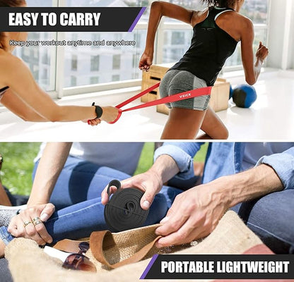 VEICK Resistance Bands for Working Out, Exercise Bands, Workout Bands, Pull Up Assistance Bands