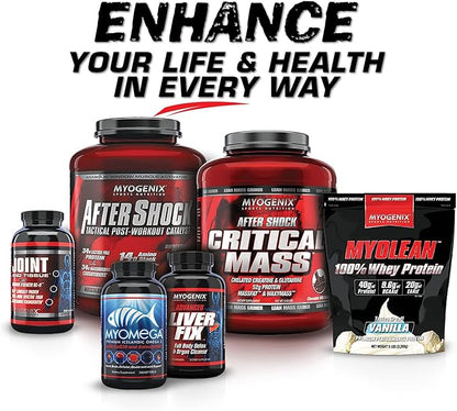 Myogenix Myolean ??100% Whey Protein Powder ??40g Protein per Serving ??Low Carb ??Ideal for