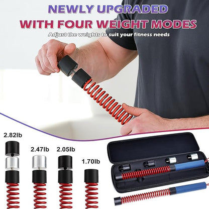 Ropeless Battle Ropes for Home Gym, Adjustable Weight, Weighted Workout Cords for HIIT, Strength