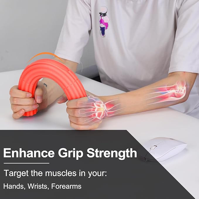Flex Therapy Strengthener Bar for Tennis Elbow, Golfers Elbow, Tendonitis - Physical Therapy