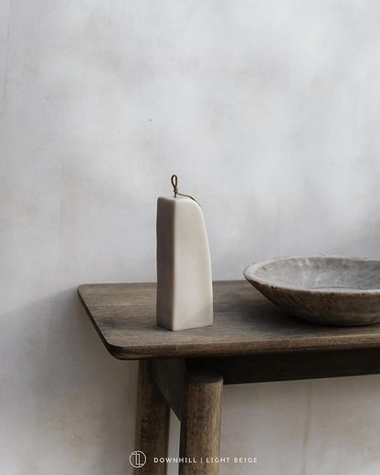 LAWA Downhill Candle - Beautiful Handmade Pillar Scented Soy Wax Elegant Aesthetic Candle