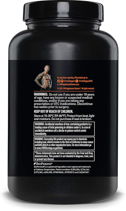 JYM Supplement Science Vita JYM Sports Multivitamin & Mineral Support, Vitamin A, C, B6, B12, E, K